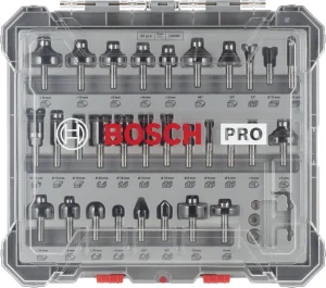 Bosch 2607017475 30-delige Frezenset In Cassette - 8mm