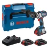 Bosch GSB18V-110 18V Li-ion Accu Schroefboormaachine Set (3x 4Ah Accu) In L-Boxx