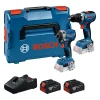 Bosch 18V Accu Schroefboormachine (GSR 18V-65) & Slagschroevendraaier (GDR 18V-215) Combiset (2x 5.0Ah Accu + Lader)