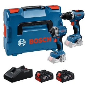 Bosch 18V Accu Schroefboormachine (GSR 18V-65) & Slagschroevendraaier (GDR 18V-215) Combiset (2x 5.0Ah Accu + Lader)