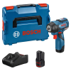 Bosch GDS 12V-115 12V Li-ion Accu Draaislagmoeraanzetter Set (2x 3.0Ah Accu) In L-Boxx - 115Nm - 3/8" - Koolborstelloos