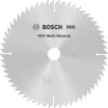 Bosch 2608640449 PRO Cirkelzaagblad - 254 X 30 X 60T - Multi Materiaal