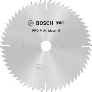 Bosch 2608640449 PRO Cirkelzaagblad - 254 X 30 X 60T - Multi Materiaal