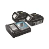 Makita Y-00197 18V Li-Ion Accu Starterset (2x 3.0Ah) + Lader