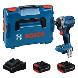 Bosch GDR 18V-215 18V Accu Slagschroevendraaier Set (2x 4.0Ah) In L-boxx - 215 Nm