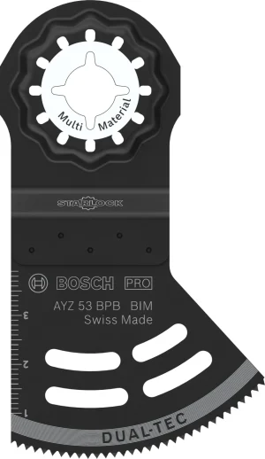 Bosch AYZ 53 BPB PRO Multitool Dual-tec Zaagblad Voor Gips, Hout En Kunstof (5st)