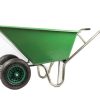 Kruiwagen 160 liter met 2 wielen (gegalvaniseerd frame)