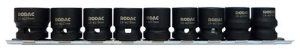 RODAC set extra korte krachtdoppen 1/2"
