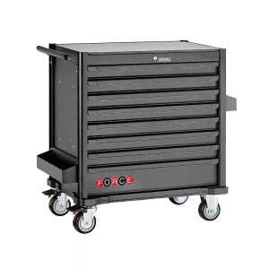 FORCE  610-delige BLACK EDITION gereedschapswagen (10318M-610A)