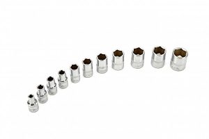 AOK 1/4" SUPER GRIP dopsleutel 10 mm