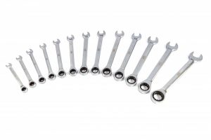HBM 21 mm ring, ratel, steeksleutel