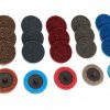 HBM 75 mm schuurvlies extra FIJN GRIJS met roll on opname