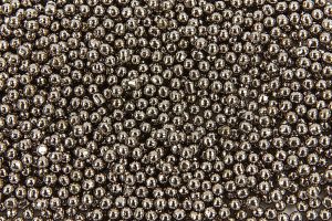 HBM RVS polijstkogels rond 1 Kg - 1 mm