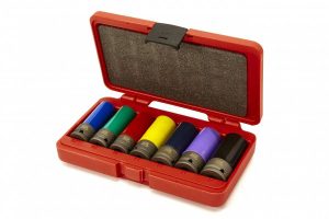 AOK 7-delige PROFI 1/2" lange krachtdoppenset