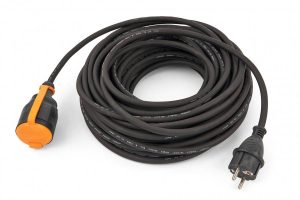 Relectric 20 meter Neopreen verlengkabel 3x1,5 mm