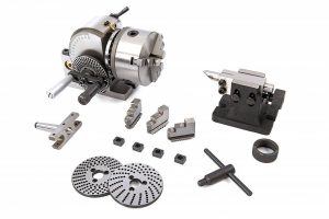 HBM BS-0 verdeelapparaat set met 125 mm 3 klauwplaat