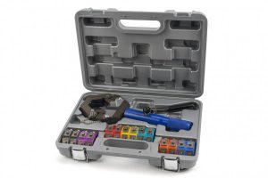 HBM PROFI hydraulische krimptang, Perstang voor hydraulische slang