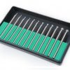 HBM 12-delig diamanten stiftfrezenset schacht 3,0 mm