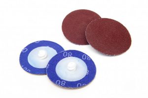 HBM 50 mm K40 schuurschijf met roll on opname