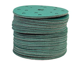 RODAC schuurschijven "green" 150mm - 15 gaten P80 (100 stuks)