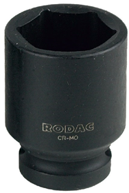 RODAC 1/2" krachtdop (kort) 27 mm
