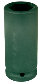 RODAC 1/2" krachtdop (lang) 27 mm