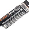 TRIMANN 1/4" dopsleutelset 12-delig