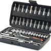 TRIMANN 1/4" doppendoos 46-delig