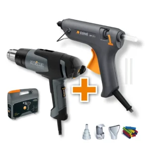 Steinel Actieset HG 2120 E & GlueMatic 1011 - in koffer