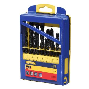 IRWIN HSS PRO, 19PCS Set in metalen koffer: 1,0 - 10,0 mm