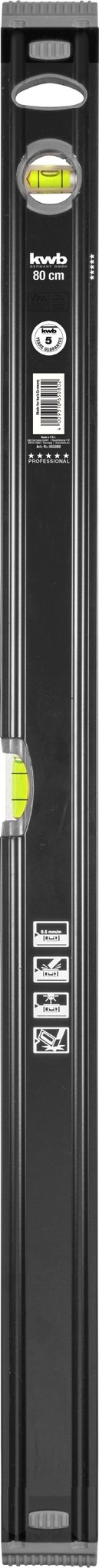 KWB Aluminium waterpas 80cm