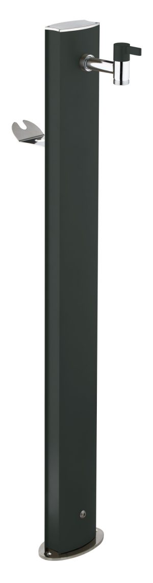 Aquapoint TOTEM GROUND BLACK 100CM - L 9CM  - Bovengrondse montage