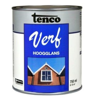 TencoVerf Dekkend Hoogglans Antraciet RAL 7016  - 0,25L