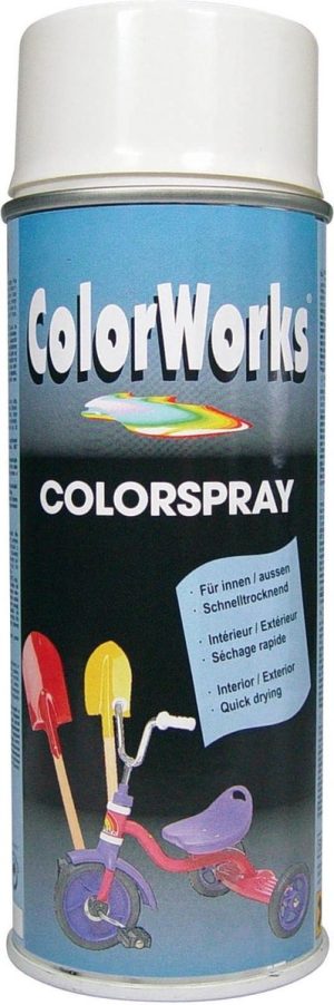 Colorworks Spuitbus Colors HG Wit - 400ML