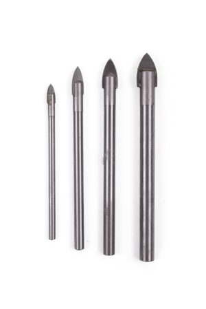 Benson Boorset 4 dlg glas 3 - 5 -6 - 8 mm