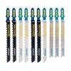 IRWIN Set decoupeerzaagbladen 10PCS, T-schacht Hout & metaal