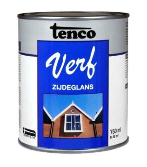 TencoVerf Dekkend Zijdeglans Antraciet RAL 7016 - 0,75L