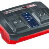Einhell 18V DUO-Lader 3A Power-X-Change