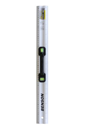 Liniaal 60 cm alu + waterpas met grip