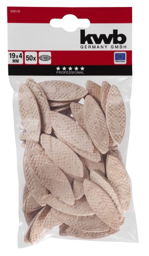 KWB lamellen Size 20, 60x10x4 mm