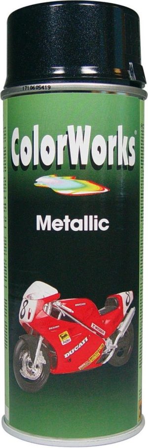 Colorworks Spuitbus Metallic Black - 400ML
