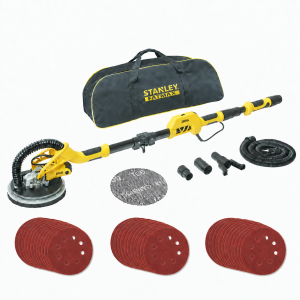 Stanley SFMEE500S Langnek Schuurmachine Complete Set - Inclusief 30x schuurschijven