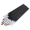 Copenhagen Pro penselenset 12-delig - voor aquarelverf - geitenhaar - 1 t/m 12