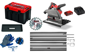 Einhell TP-PS 18/165 Incl geleiderail, M-Case & 4.0Ah starterkit