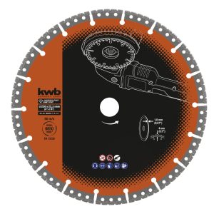 KWB MULTICUT Diamantzaagblad met Segmentrand 230 mm – Multicut