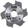 KWB Freesblad - 1 stuk - Ø100 x 22 x 3,0 mm / 6 T