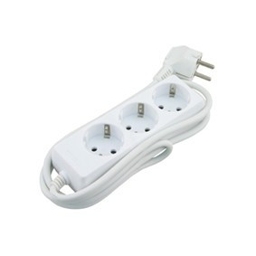 Stekkerdoos 3-V 1,5m1 kabel