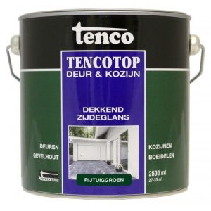 Tencotop Deur & Kozijn Dekkend Zijdeglans Rijtuiggroen - 2,5 L