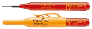Pica-Ink 150/40 Markeerstift voor diepe gaten rood