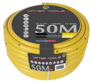 Gele slang 1" getricoteerd 50m1
